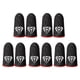 thumbnail image 1 of Seitruly 5 pares de fundas antideslizantes para Gamer de fibra plateada para juegos de teléfonos móviles, 1 of 6