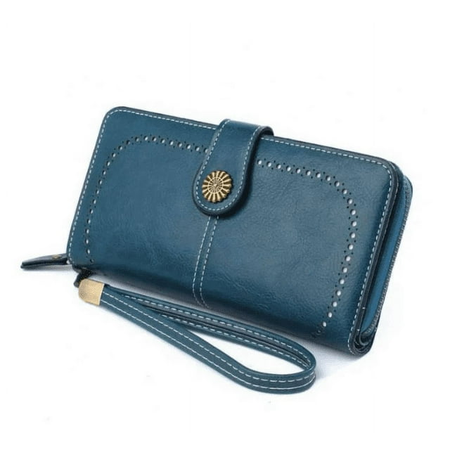Purses for Women Womens Wallet Rfid Blocking Leather Multi Card Case Ladies Purse Wristlets Wallets for Women