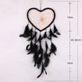 thumbnail image 3 of Atrapa Sueños Decoración Atrapasueños de plumas indias negras, arte para colgar en la pared, adornos para el hogar, decoración, 3 of 3
