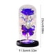 thumbnail image 3 of CaiYueKe LED Rose Night Light with Butterflies Glass Dome Preserved Flower Romantic Gift for Women Valentine's Day Birthday Christmas Home Decor, 3 of 8