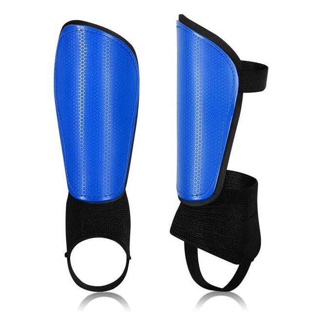 Protector de piernas de fútbol para adultos con protección de tobillo Tabla de piernas de panal para niños Protector de piernas Protector de rodilla deportivo