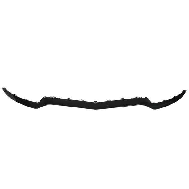 Front Bumper Lower Trim Set,3pcs Gloss Black Front Lower Bumper Molding