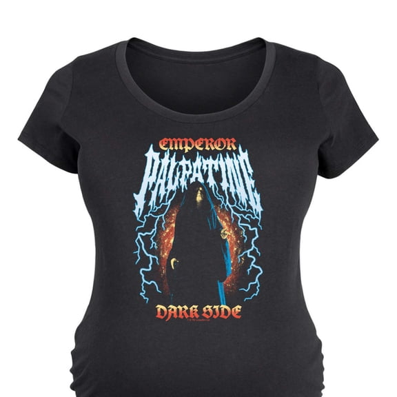 Star Wars - Palpatine Metal - Women's Maternity Scoop Neck Graphic T-Shirt