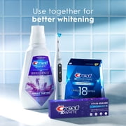 Crest Toothpaste, 3D White Stain Eraser Teeth Whitening Toothpaste, Icy Clean Mint, 3.8 oz, Pack of 3