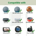 thumbnail image 7 of Black 15W Alexa Dot Power Cord Replacement for Dot 3rd Generation,Dot 4th(3.9")/Kids Edition,TV Cube,Show 5 1st Gen / 2nd Gen, Dot with Clock,DC 15W Charger Adapter with 5ft Cable, 7 of 7