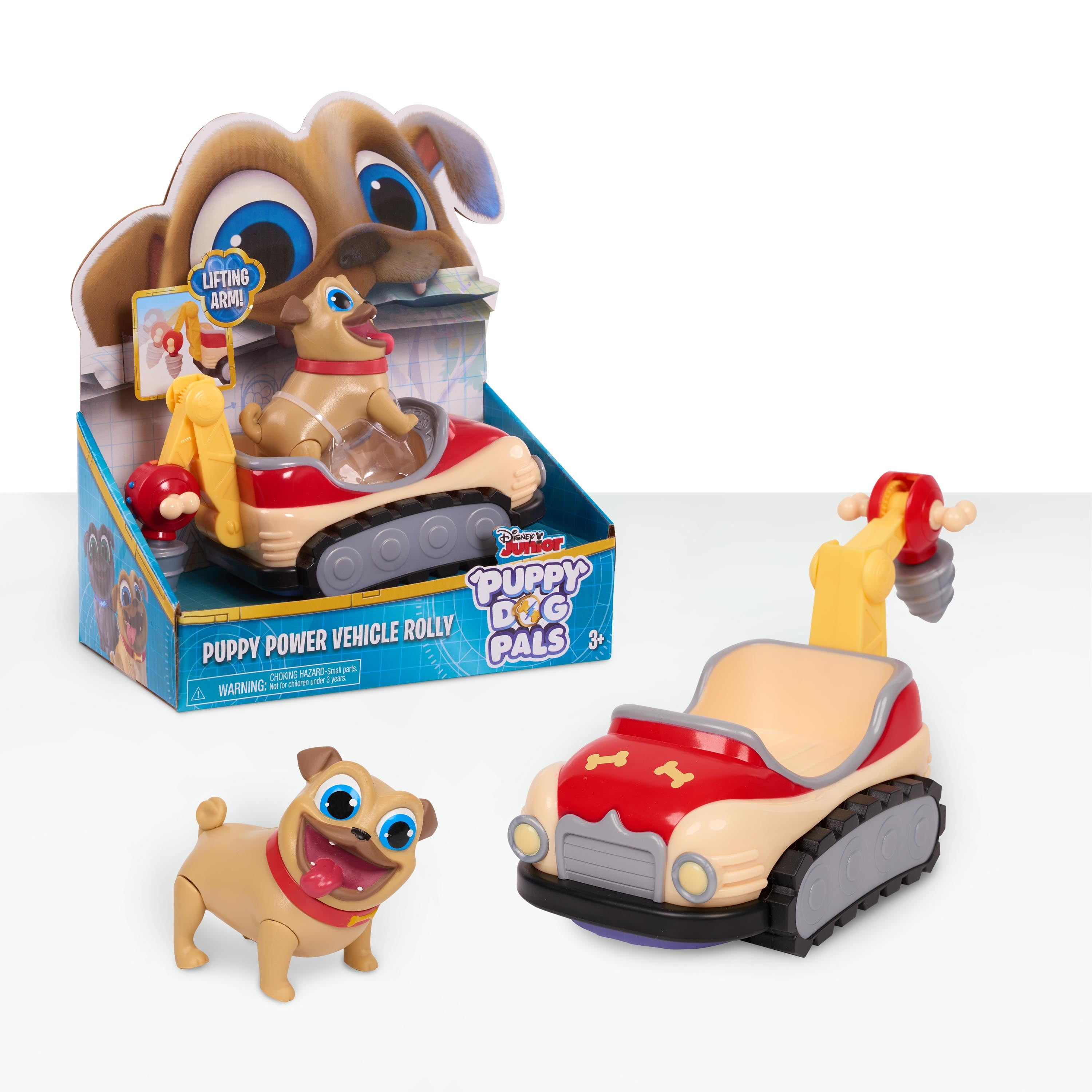 Puppy Dog Pals Puppy Power Vehicles, Rolly, Officially Licensed Kids Toys  for Ages 3 Up, Gifts and Presents 