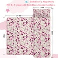 thumbnail image 5 of Pioneer Flower Floral Print Pattern Toddler Nap Mats for Kids Preschool,Sleeping Mat Bag or Kids,Toddler Sleeping Bag,Toddler Nap Mat or Daycare, 5 of 6