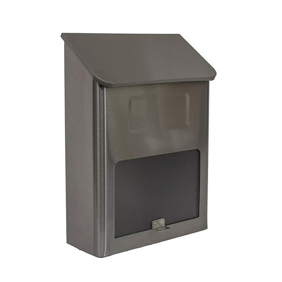 Metros Mailbox, Stainless Steel With Window