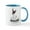 White/Blue Inside, variant on CafePress - Killer Toy Fox Terrier Mug - 11 oz Ceramic Mug - Novelty Coffee Tea Cup