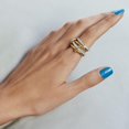 thumbnail image 2 of CUKIXA Gold Stackable Rings for Women Non Tarnish, 18k Gold Plated Cubic Zirconia Rings, Silver Gold Multi Ring Mixed Metals Stack Rings Set-9#, 2 of 10