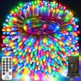thumbnail image 1 of Luces LED navideñas JXLEDAYY de 403 pies, 1000 luces, 8 modos, 1 of 9