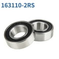 thumbnail image 1 of 2 Pcs Roulements de Boîtier de Moyeu de Vélo 163110 2Rs (16X31X10mm) pour Géant, 1 of 9