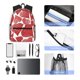 thumbnail image 4 of Easygdp Hearts Mochila Casual para Portátil, Mochila para Escuela, Viajes, Negocios, 4 of 6