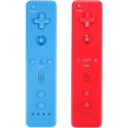thumbnail image 1 of Wireless Remote Controller for Wii Wii U（Blue+Red）, 1 of 7