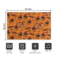 thumbnail image 5 of Halloween Pumpkin Witches Pattern Door Rugs,Washable Non Slip Door Mats Indoor,Decorative Door Mats,Entry Mat Indoor for Entrance,Bedroom,Kitchen,Bathroom,20"x32", 5 of 6