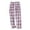 1-Pink, variant on Lhpant Women Flannel Pajama Pants Fall Winter Fuzzy Plush Buffalo Plaid PJ Pants Sleep Bottoms Navy XXL