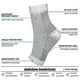 thumbnail image 5 of pairs of Tieberg orthopedic compression socks, orthopedic compression socks, orthopedic socks (black and white), 5 of 5