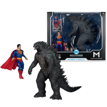 Superman vs. Godzilla (DC Multiverse: Justice League vs. Godzilla vs. Kong) 2PK - McFarlane Toys