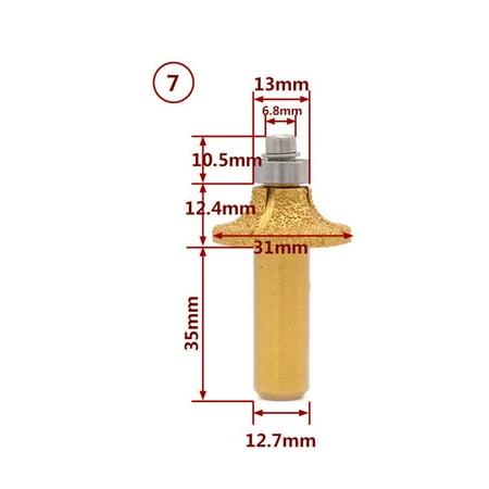 

Router Bit Engraving Tools Longer Working Life Vacuum Brazed Technology