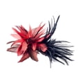 thumbnail image 2 of Vintage Women Feather Brooch Jewelry Accessories Feather Flower Brooch Feather Brooch Pin for Celebration Clothes Accessories, 2 of 10