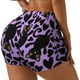 thumbnail image 1 of Fotbe Cartoon Black Cats Shorts Sin Costuras – Shorts Deportivos de Cintura Alta para Mujer, Elásticos para Gimnasio, Yoga, Running o Ciclismo-Large, 1 of 8