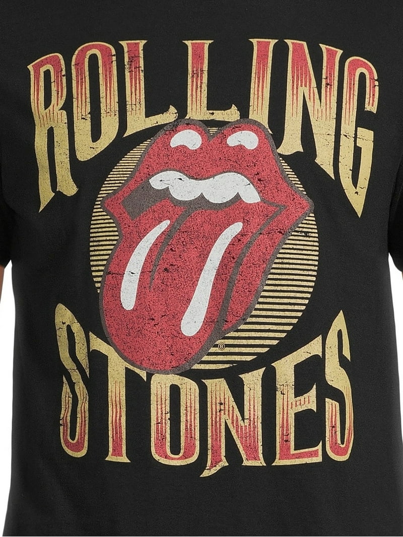 Rolling Stones Classic Men's & Big Men's Graphic Tee with Short