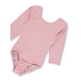 thumbnail image 2 of Marilyn Taylor Girls’ 3/4 Sleeve Dancewear Leotard Color: pink Size: 16 - 18, 2 of 3