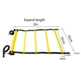 thumbnail image 2 of Agility Ladder Agility Training Ladder Speed Flat Ladder Belt Carrying Bag, 2 of 7