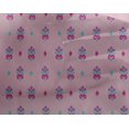 thumbnail image 4 of oneOone Georgette Viscose Fabric Small Motif Ikat Decor Fabric Printed BTY 42 Inch Wide, 4 of 4