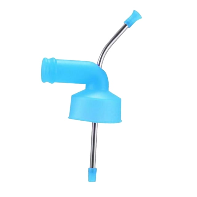 Embudo adaptador de botella para cerveza Snorkel Sunnimix Azul