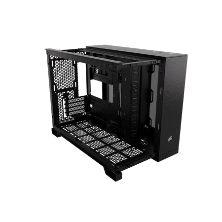 CORSAIR - 2500X Micro ATX Mid-Tower Dual Chamber SFF Case - Black