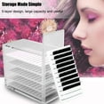 thumbnail image 5 of Nvzi 5 Layer Clear Acrylic False Eyelash Case Lash Display Organizer Grafting Eyelash Extension Tool, 5 of 5