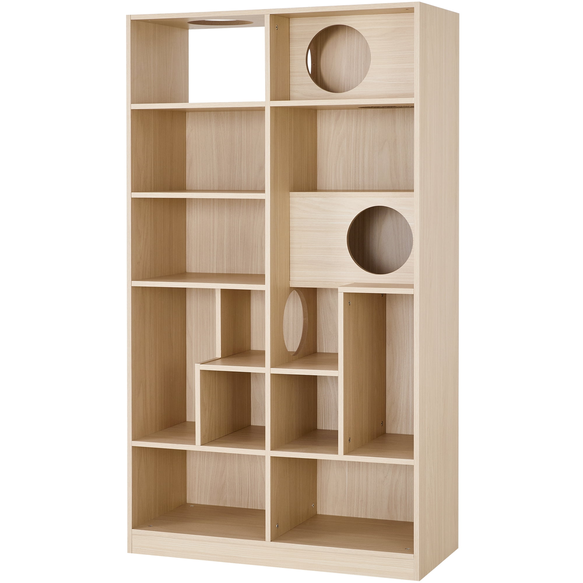 Euroco Furniture Style Cat Bookcase & Cat Tree Shelves
