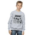 thumbnail image 2 of DC Comics Boys Justice League Stripes Sweatshirt, 2 of 3