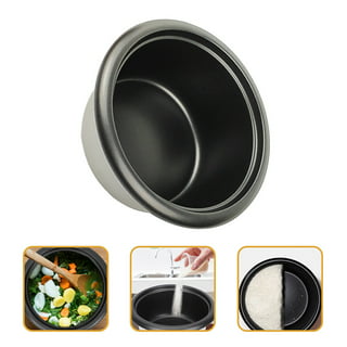 Rice Cooker Inner Pot Cooker Replacement Pot Inner Cooking Pot Cooker Inner Pot(4L), Size: 26.80, Silver
