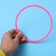 thumbnail image 3 of MasteelfCA 12pcs Plastic Toss Rings Kids Ring Toss Game for Carnival Garden Backyard Outdoor Games (Random Color), 3 of 8