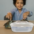 thumbnail image 3 of Weiweiguan 1Pc Plastic Turtle Tank Practical Turtle Feeding Box Reptile Feeding Terrarium, 3 of 6