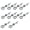 10PCS, variant on Misright Inflatable Mattress Air Valves Leakproof Cap Replacement Spring Loaded