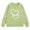 Light Green, variant on AUDeals Girls Cotton Love Heart Sweatshirt - Round Neck Long Sleeve Loose Fit Pullover Top for Kids Spring Fall Casual Wear