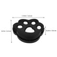 thumbnail image 4 of Shisuyan 5PCS Silicone Tennis Racket Vibration Dampeners Shock Absorber Dampeners for Tennis Rackets Accessories, 4 of 8