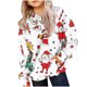 thumbnail image 2 of Sudadera con capucha para niños, moderna, informal, holgada, con estampado de manga larga, gorro con bolsillo de cuerda, sudadera de poliéster para niños., 2 of 5