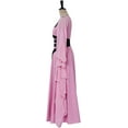 thumbnail image 4 of Lily Munster Pink Dress Gothic Vampire Bride Dress for Women, 4 of 7