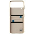 thumbnail image 3 of Samsung EF-VF721 - Back cover for cell phone - leather - peach - for Galaxy Z Flip4, 3 of 4