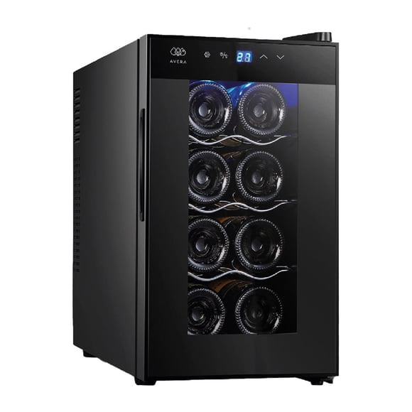 Cava de Vino AVERA Enfriadora 8 Botellas EV8 1 Zona Temp Regulable