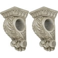 thumbnail image 3 of MERIVILLE Chatecu Drapery Sconce, Corbel Bracket, Drapery Scarf Swags, Wall Décor, Cottage, 2Pcs, 3 of 5