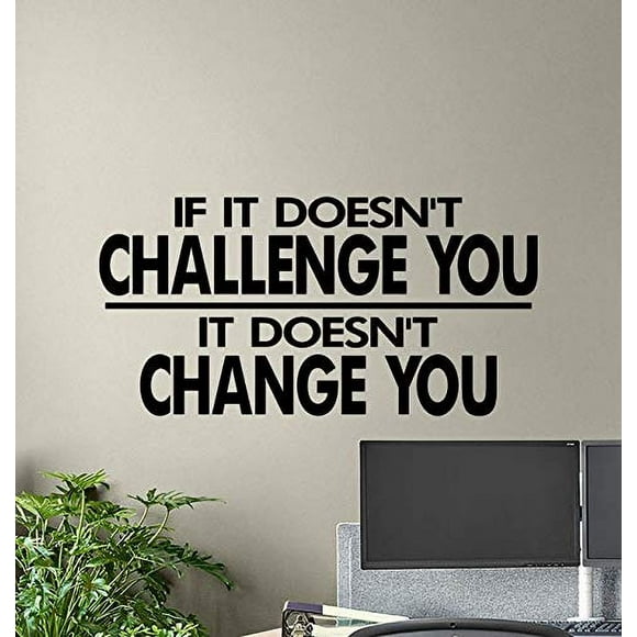 You Wall Decal Gym Quote Vinyl Poster Motivational Wall Art Workout Fitness Decor Sticker Home Inspirational Quotes Sport Gifts Mural Removable Print 895 c