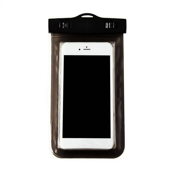 Wosthever Funda impermeable para teléfono móvil, 18x10,5 cm, para 7, 8, Samsung, Deportes acuáticos Negro