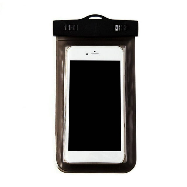 Wosthever Bolsa impermeable Universal para teléfono, bolsa a prueba de agua para móvil de menos de 5,8 pulgadas, funda de PVC para iPhone, Samsung, Deportes acuáticos Negro Wosthever HW1078-04