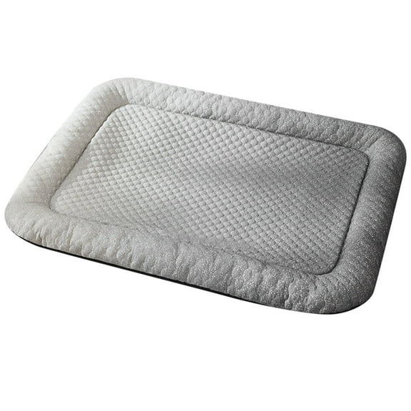 Elevated Cooling Mat for Pets - Neck Support Design with Non- Bottom, Reversible Summer Bed for Cats & Small Dogs Indoor/Outdoor Use