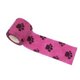 thumbnail image 1 of Vendaje autoadhesivo para patas de perro, de 5 cm x 4,5 m, con estampado de huellas de colores, no tejido, fácil de rasgar a mano., 1 of 7